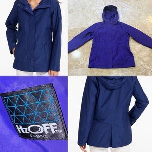 LL Bean H2OFF Women’s L Rain Jacket NWOT